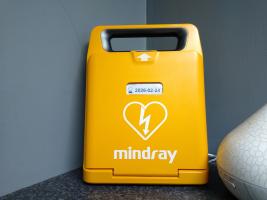 Newly acquired defibrillator